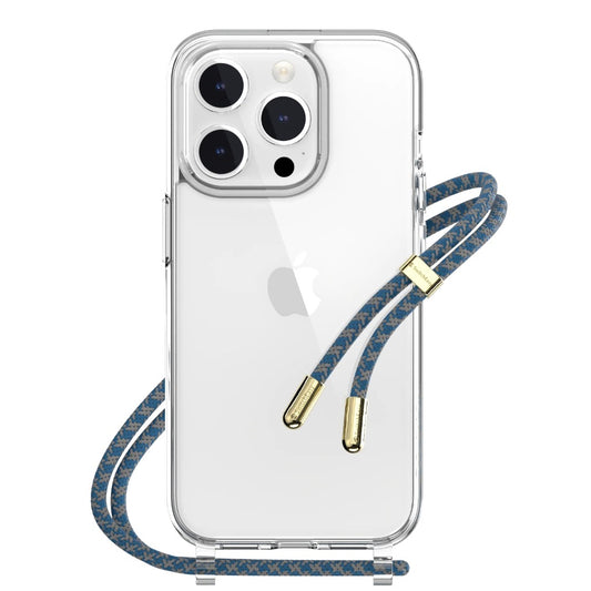 SwitchEasy Play Lanyard Shockproof Clear Case for iPhone 15 Pro/ Pro Max