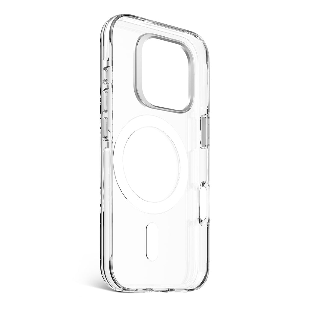Decoded Clear Case for iPhone 17/ 16/ 15 and iPhone Air – MagSafe Compatible, 4m Drop Protection