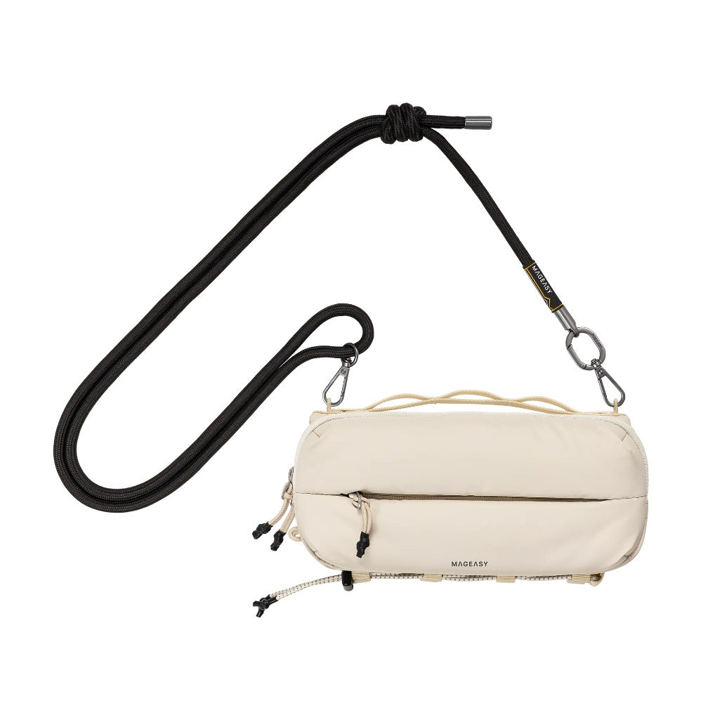 MagEasy Bun Sacoche Utility Crossbody Bag + Strap Phone Lanyard 8.3mm