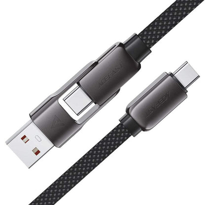Acefast C13-04 60W 2 in 1 Charging Cable USB-A / USB-C to USB-C