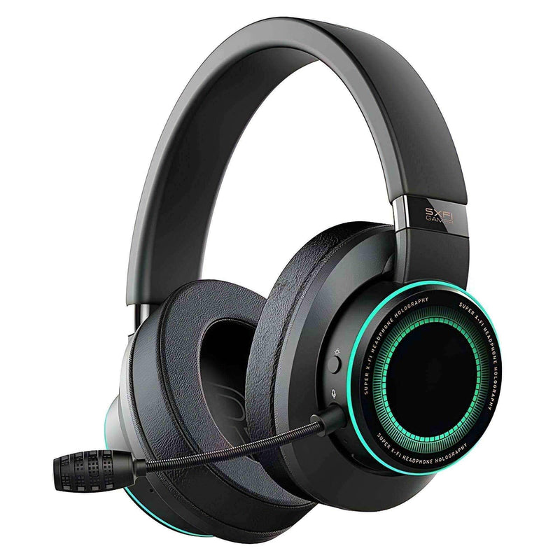 Creative SXFI USB-C Gaming Headset Super X-Fi Technology CommanderMic Customizable RGB - Pixel Zones