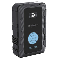 Powerology Jumpstart with Air Pump PD45W 3000A Max Current 20000mAh 160Psi