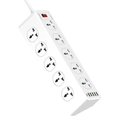 LDNIO SC10610 2500W Power Strip 10 AC 1 USB-C and 5 USB-A 30W Outlets