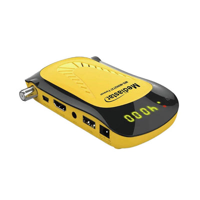 MEDIASTAR MS-MINI 2727 Wifi Streaming Receiver More Than 8000 Channel with Free Shahid and Netflix for 1 Year with 2 Remotes