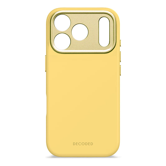 Decoded Silicone Case For iPhone 17 Pro - Yuma Yellow