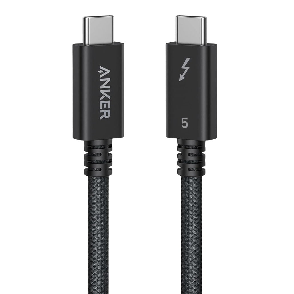 Anker Prime Thunderbolt 5 Cable (3.3 ft / 1.7 ft, 80 Gbps, 240W) - A84N1011