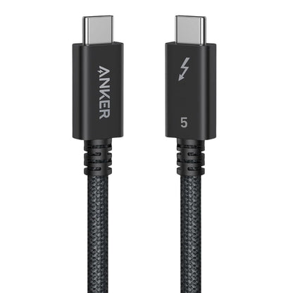 Anker Prime Thunderbolt 5 Cable (3.3 ft / 1.7 ft, 80 Gbps, 240W) - A84N1011