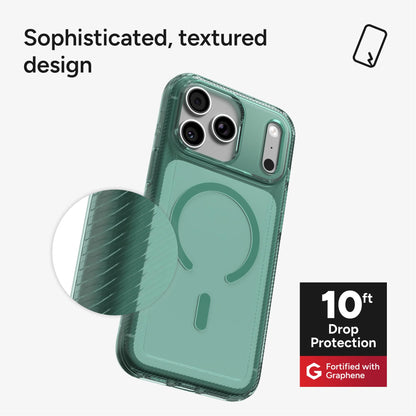 Zagg Luxe Snap For iPhone 18 Pro/18 Pro Max and iPhone 17 Pro/17 Pro Max - Jelly Mint Tinted