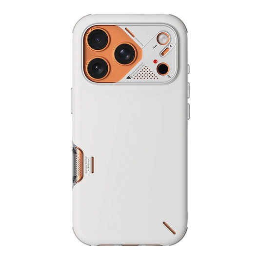 Aulumu A17 Slim Shockproof Case for iPhone 17 Pro - White | MagSafe