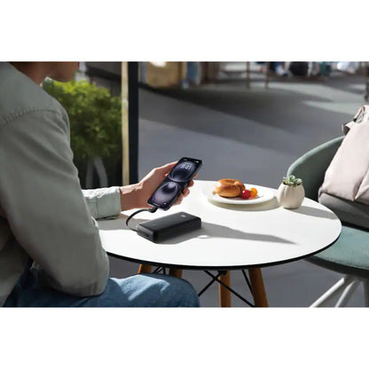 Anker - Zolo Power Bank (20K, 22.5W, Built-In USB-C Cable) - Black - A110EH11