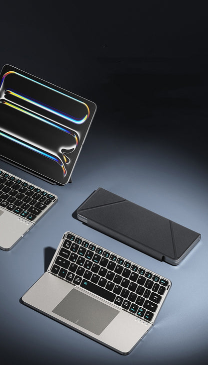 Ibox 11 USB-C Portable Mini Wireless Keyboard with Touchpad