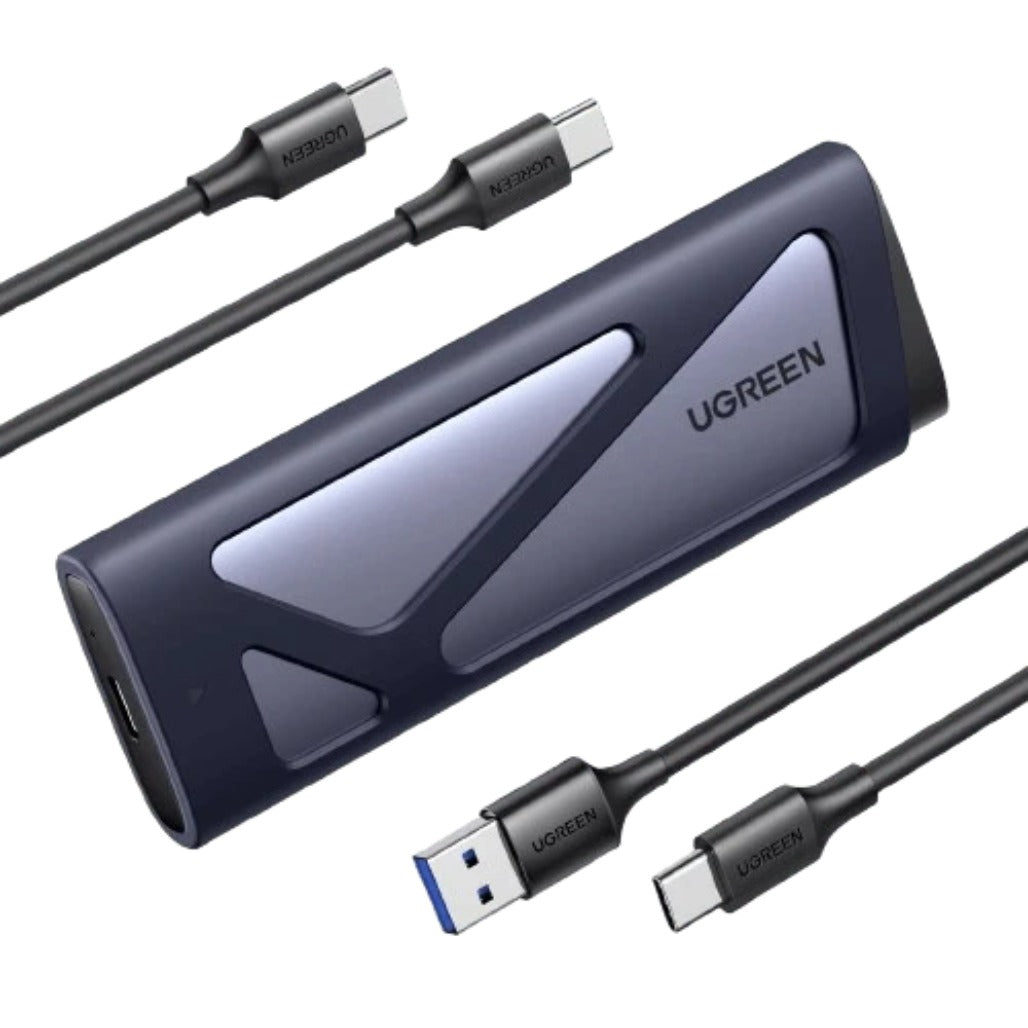 UGREEN M.2 NVMe SATA SSD Enclosure 10Gbps USB 3.2 Gen 2 - 15813
