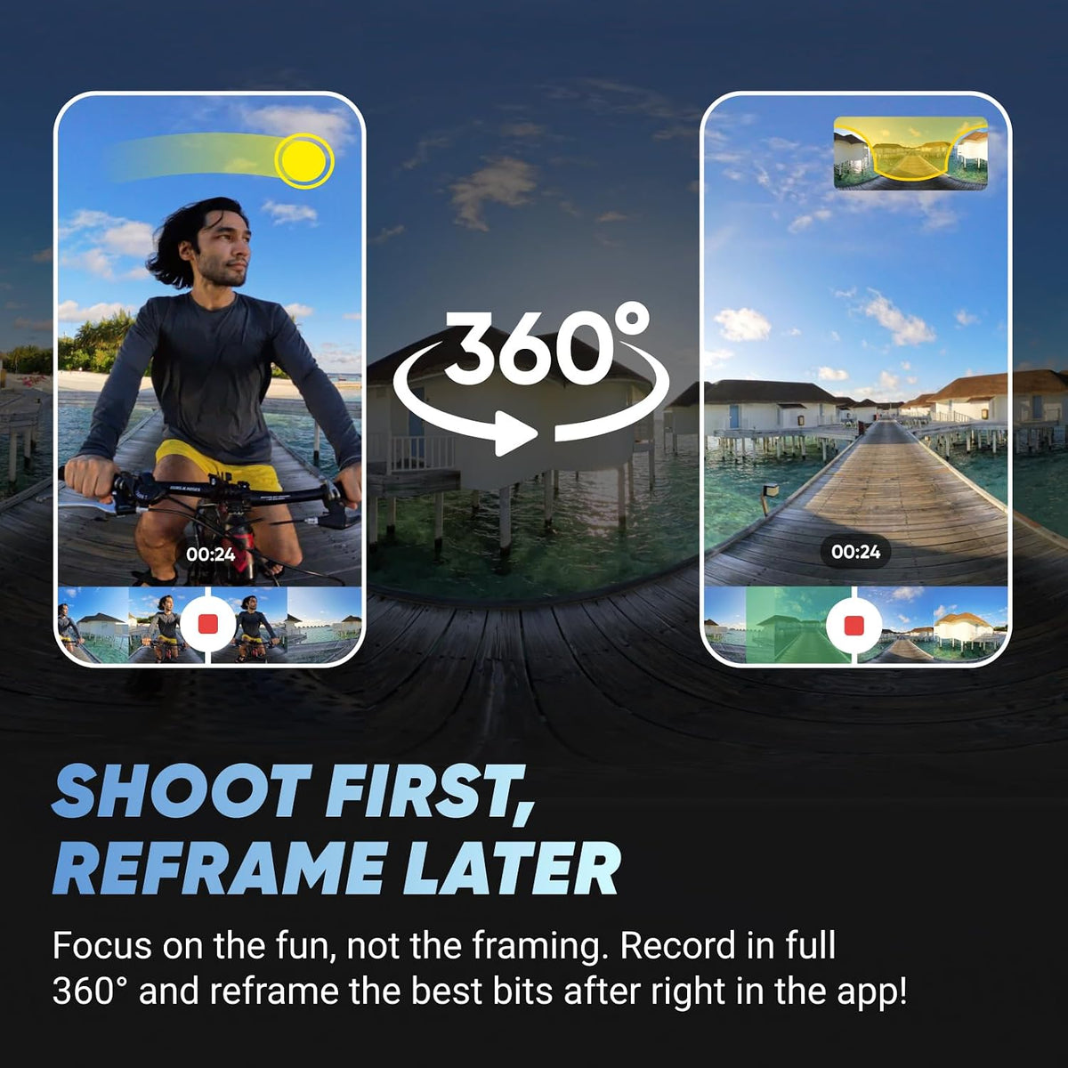 Insta360 X4 Adventure Bundle - Waterproof 8K 360 Action Camera