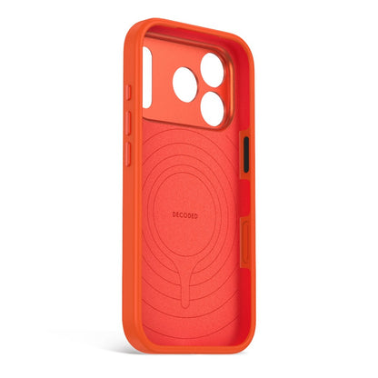 Decoded AntiMicrobial Silicone Case - Terracotta - iPhone 18 Pro/18 Pro Max