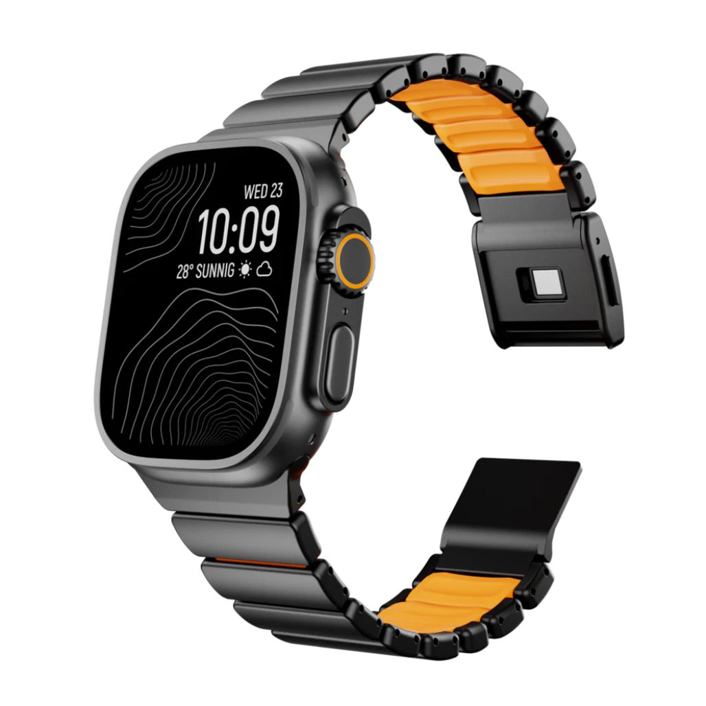 REDEFINE Magnetic Stainless Steel Silicone Rugged Band - 44/45/46/49 mm