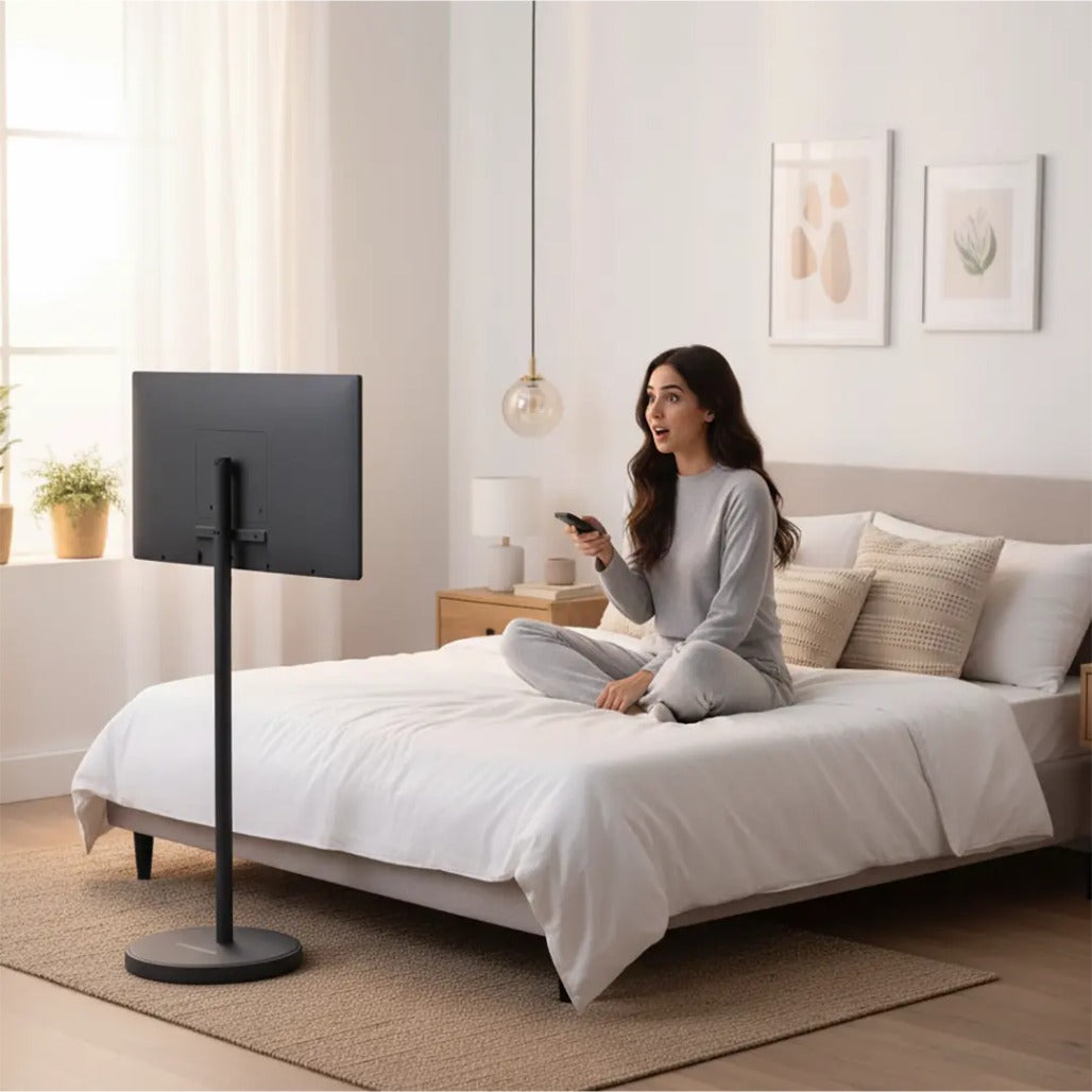 Powerology Banf 32" Portable Smart Monitor - Gray