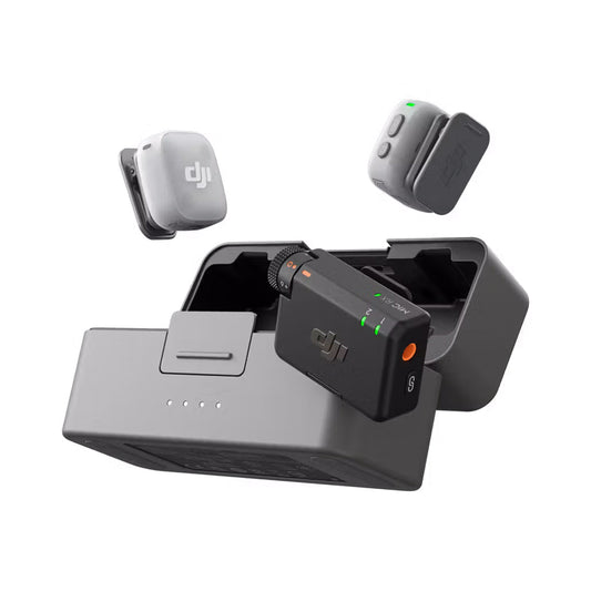 DJI Mic Mini 2S - Wireless Microphone System - (2TX + 1RX + Charging Case)