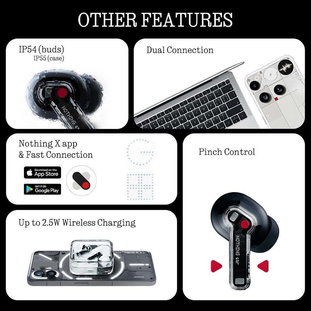 Nothing (R) Ear - In-Ear Wireless Earbuds