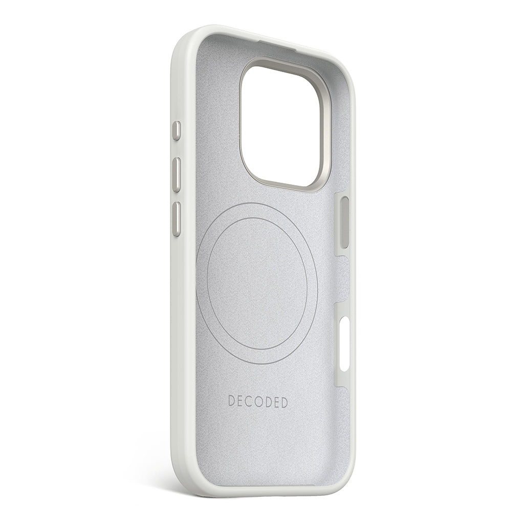 Decoded Silicone Case iPhone 16/15 Series - Stone Gray