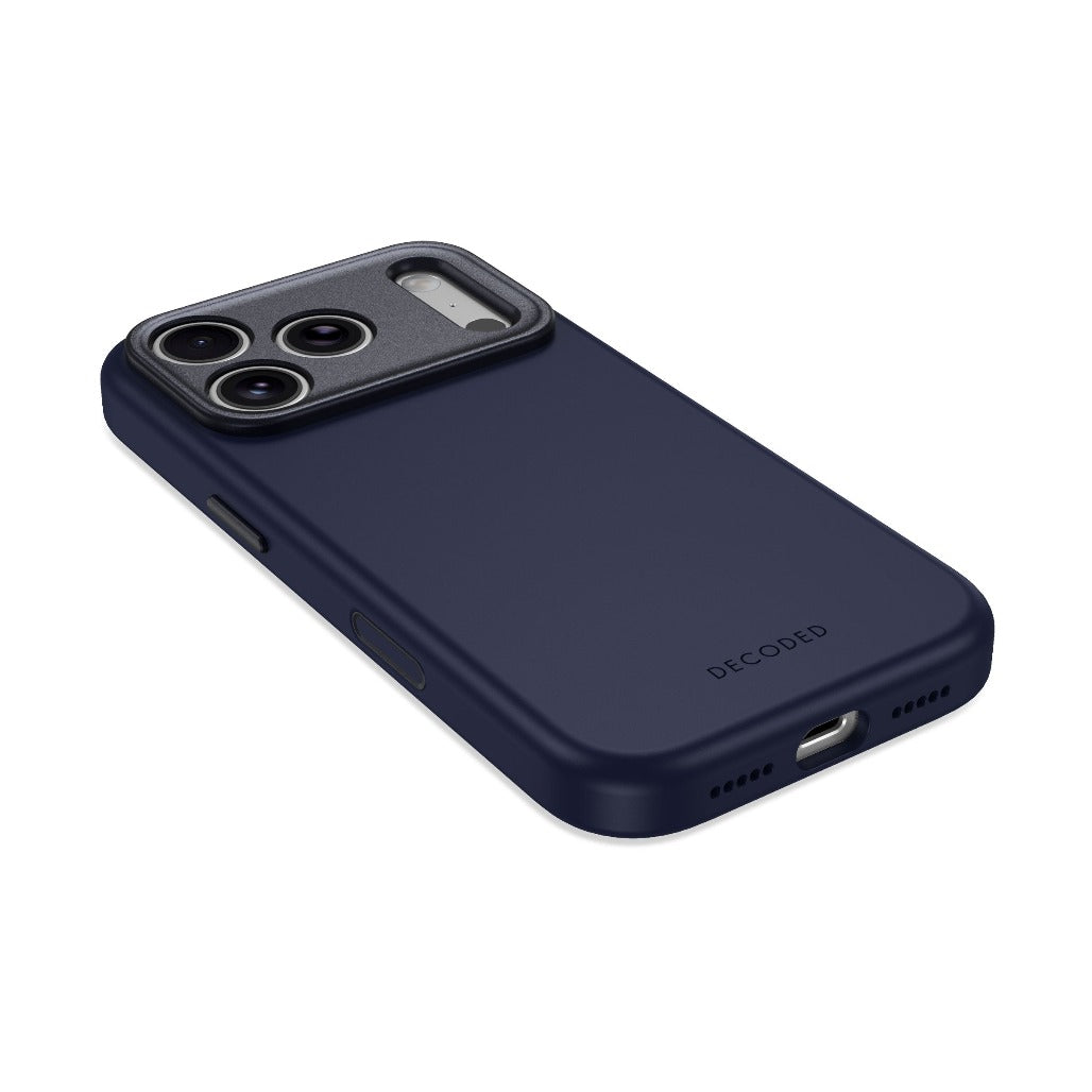 Decoded AntiMicrobial Silicone Case - Atlantic Blue - iPhone 18 Pro/18 Pro Max