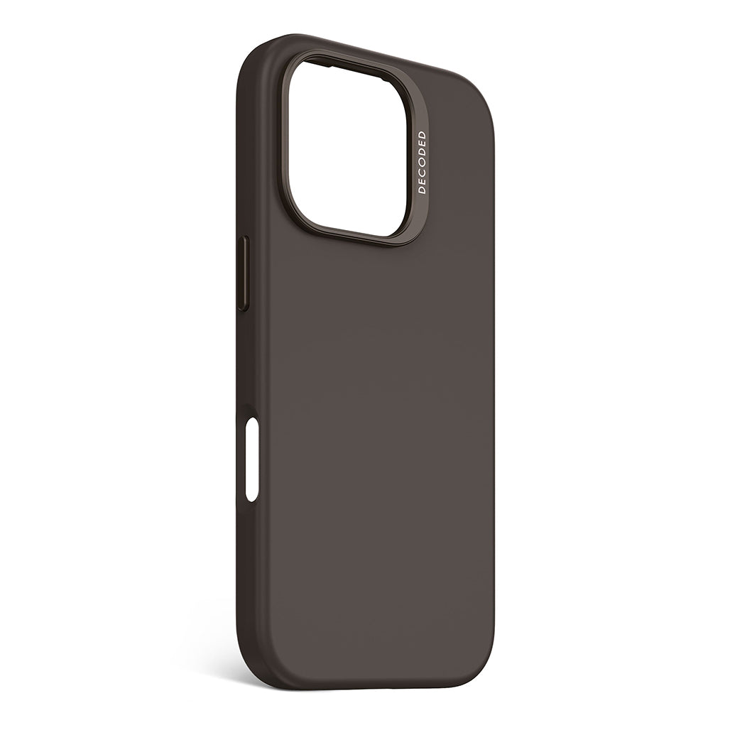Decoded Silicone Case iPhone 17/16/15 Series - Phantom Black