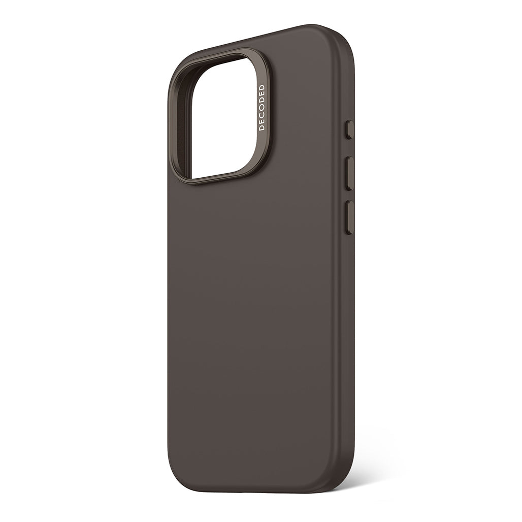 Decoded Silicone Case iPhone 17/16/15 Series - Phantom Black