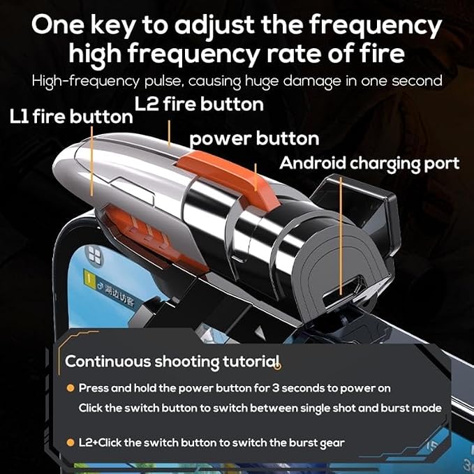 MEMO AK06 Automatic Laser Gaming Mobile Triggers