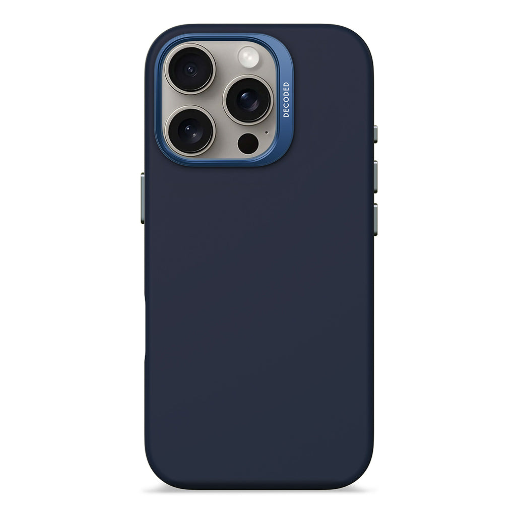 Decoded Silicone Case For iPhone 16 Series - Blue Print