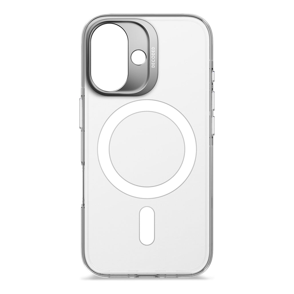 Decoded Clear Case for iPhone 17/ 16/ 15 and iPhone Air – MagSafe Compatible, 4m Drop Protection