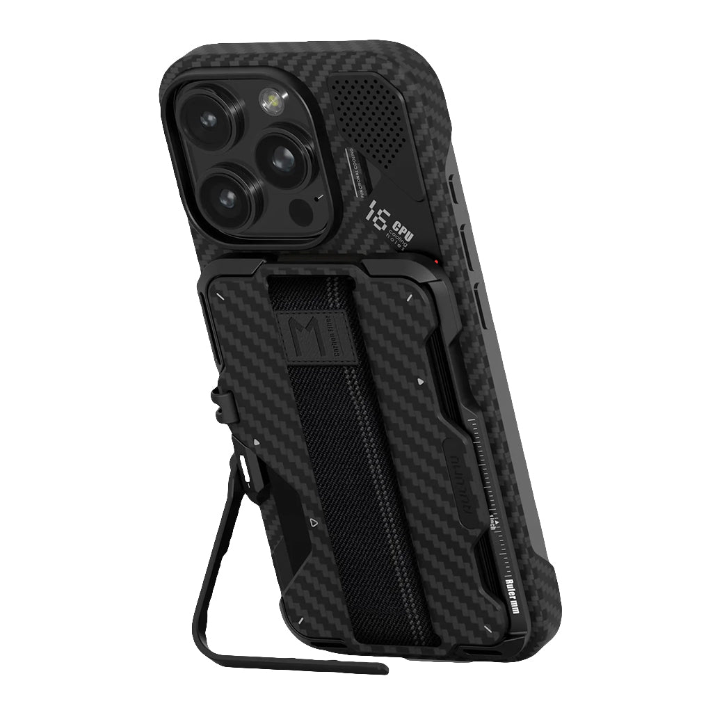 Aulumu G03 Multi-Tool Magnetic Metal Wallet | Carbon Fiber Cover | Magnetic