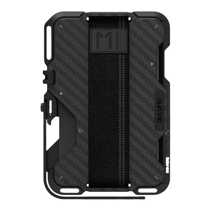 Aulumu G03 Multi-Tool Magnetic Metal Wallet | Carbon Fiber Cover | Magnetic