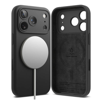 Ringke Silicone Magnetic Case - iPhone 17 Pro / iPhone 17 Pro Max - Black