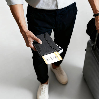 Mark Ryden MagiPass L_MR604: Instant-Access Crossbody Travel Card Wallet for Boarding