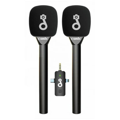 Candc Dual Mic Interview Microphone