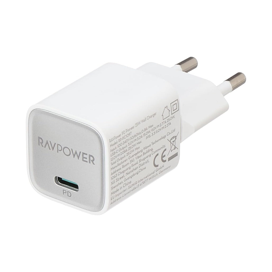 RAVPower Wall Charger - 25W Pieces - RP-PC1097