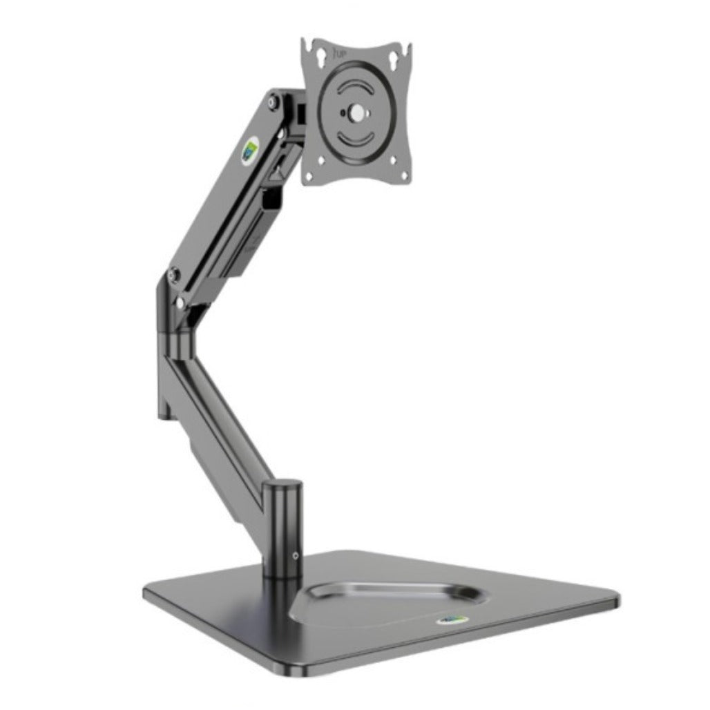 Kaloc DF100 17–32" Monitor Stand with Gas Spring Arm, Adjustable Heavy-Duty Desk Mount