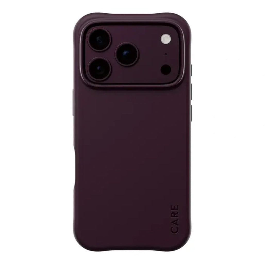 CARE by PanzerGlass Samba Case with MagSafe for iPhone 18 Pro Max - Dark Cherry