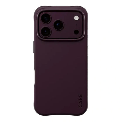 CARE by PanzerGlass Samba Case with MagSafe for iPhone 18 Pro Max - Dark Cherry