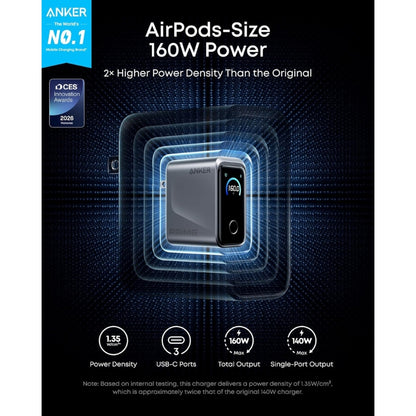 Anker Prime Charger (160W, 3 Ports) - A2687341