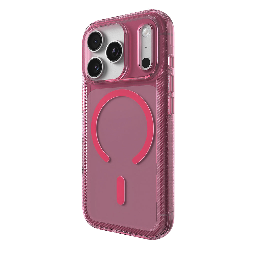 Zagg Luxe Snap For iPhone 18 Pro/18 Pro Max and iPhone 17 Pro/17 Pro Max - Thrift Pink Tinted