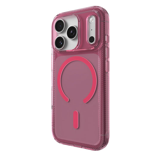 Zagg Luxe Snap For iPhone 18 Pro/18 Pro Max and iPhone 17 Pro/17 Pro Max - Thrift Pink Tinted