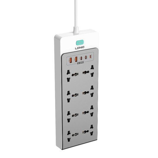 LDNIO 65W Nitride Gallium Nitride Desktop Power Strip - SC4