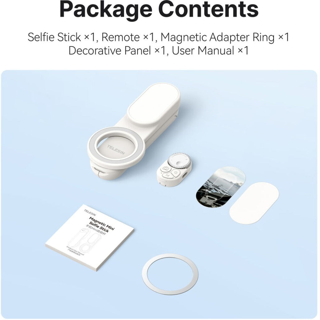 TELESIN Magnetic Mini Selfie Stick