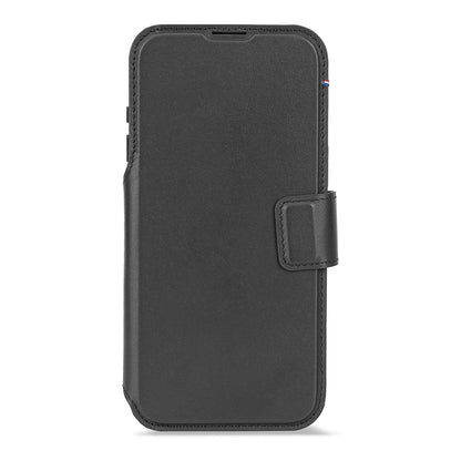 Decoded Leather Detachable Wallet Case for iPhone 17 Series with MagSafe - Black