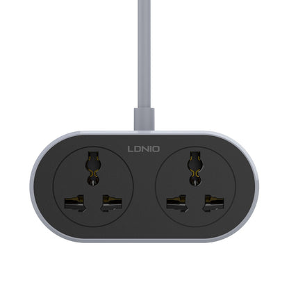 LDNIO 2 AC Outlet Universal Extension Power Socket 10M - SC2018-10M