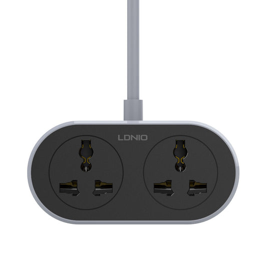 LDNIO 2 AC Outlet Universal Extension Power Socket 10M - SC2018-10M
