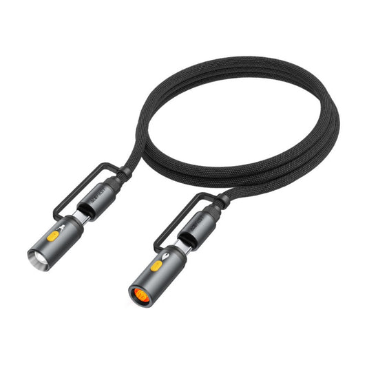 Acefast J4 Charging Data Cable USB-C / LED light / cigarette lighter