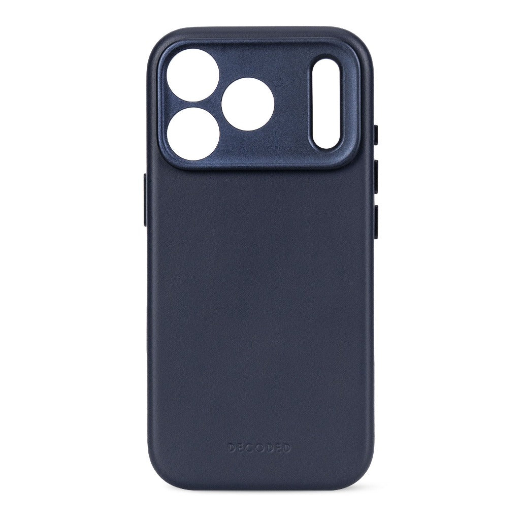 Decoded Leather Case - Midnight Blue - iPhone 18 Pro/18 Pro Max