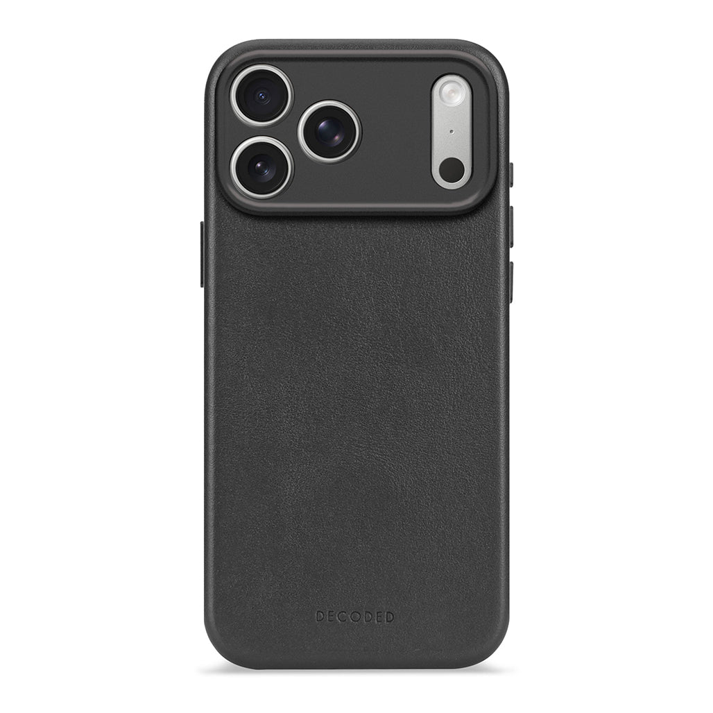 Decoded Leather Case for iPhone 17 Series and iPhone Air - Black