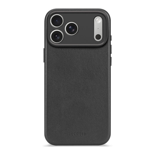 Decoded Leather Case for iPhone 17 Series and iPhone Air - Black